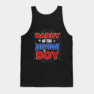 Daddy Of The Birthday Boy Spider Tank Top